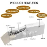 Portable Mini Electric Sewing Machine - Image 4