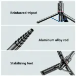 Foldable Selfie Stick Tripod - Image 6