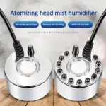 Mist Maker Fogger with 12-Color LED Lights for Fountains & Ponds