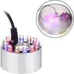 Mist Maker Fogger with 12-Color LED Lights for Fountains & Ponds - Image 2