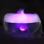 Mist Maker Fogger with 12-Color LED Lights for Fountains & Ponds - Image 3