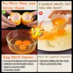Eggshell Opener Tool – Perfect Cut for Soft-Boiled Eggs, No Mess - Image 2