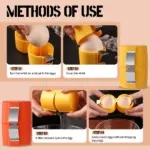 Eggshell Opener Tool – Perfect Cut for Soft-Boiled Eggs, No Mess - Image 7
